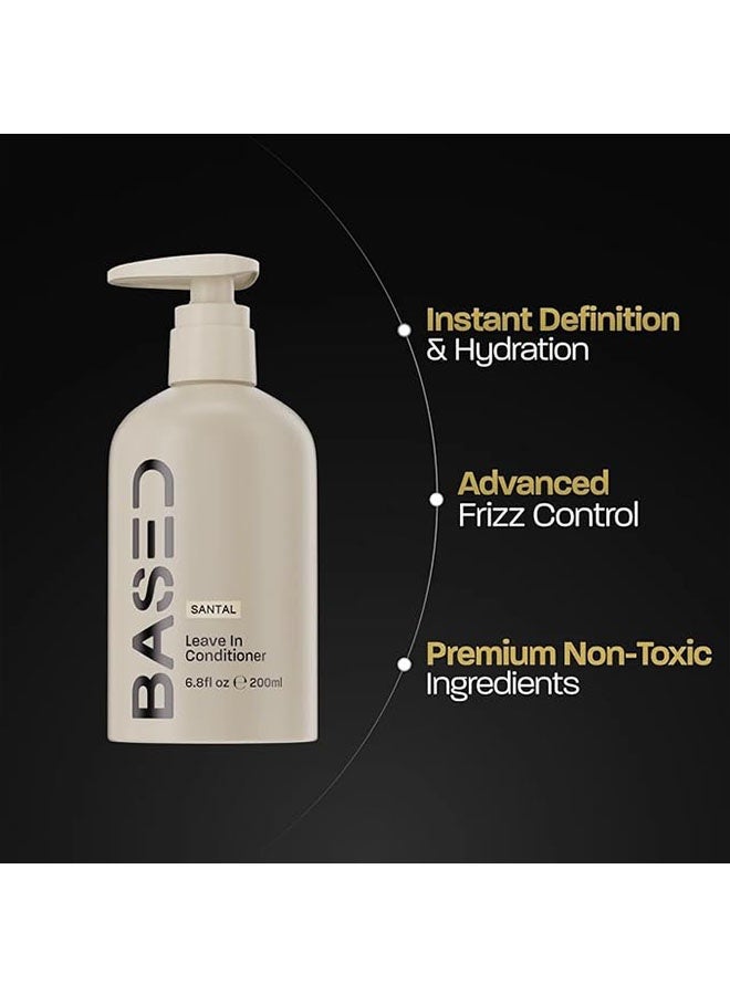 استنادا الي Leave-In Conditioner 200ml, التحكم الفوري في الشجرة, ترطيب وتغذية الشعر, شعر صحي خالي من الشجرة للرجال, العناية بالشعر - Image 2