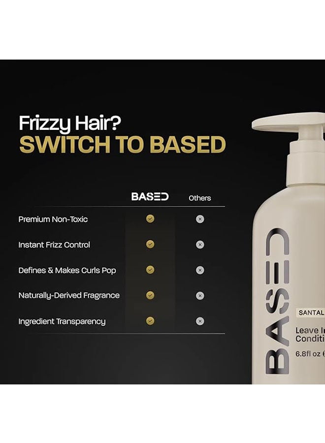 استنادا الي Leave-In Conditioner 200ml, التحكم الفوري في الشجرة, ترطيب وتغذية الشعر, شعر صحي خالي من الشجرة للرجال, العناية بالشعر - Image 5