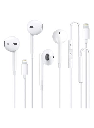Wired Earbuds Headphones, Corded Ear Buds with Built-in Mic and Headphone Jack White Cable Head Phones Compatible with iPhone 14/13/12 Pro/Se/11 Pro/X/8 Plus/7 Plus, 2 Packs(Apple MFi Certified) - pzsku/ZC0E3D76D9A29FDB2E0D1Z/45/_/1697029583/e658e631-9220-4fa1-ae5c-78b8b8d65f99