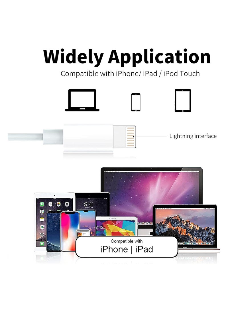 Wired Earbuds Headphones, Corded Ear Buds with Built-in Mic and Headphone Jack White Cable Head Phones Compatible with iPhone 14/13/12 Pro/Se/11 Pro/X/8 Plus/7 Plus, 2 Packs(Apple MFi Certified)