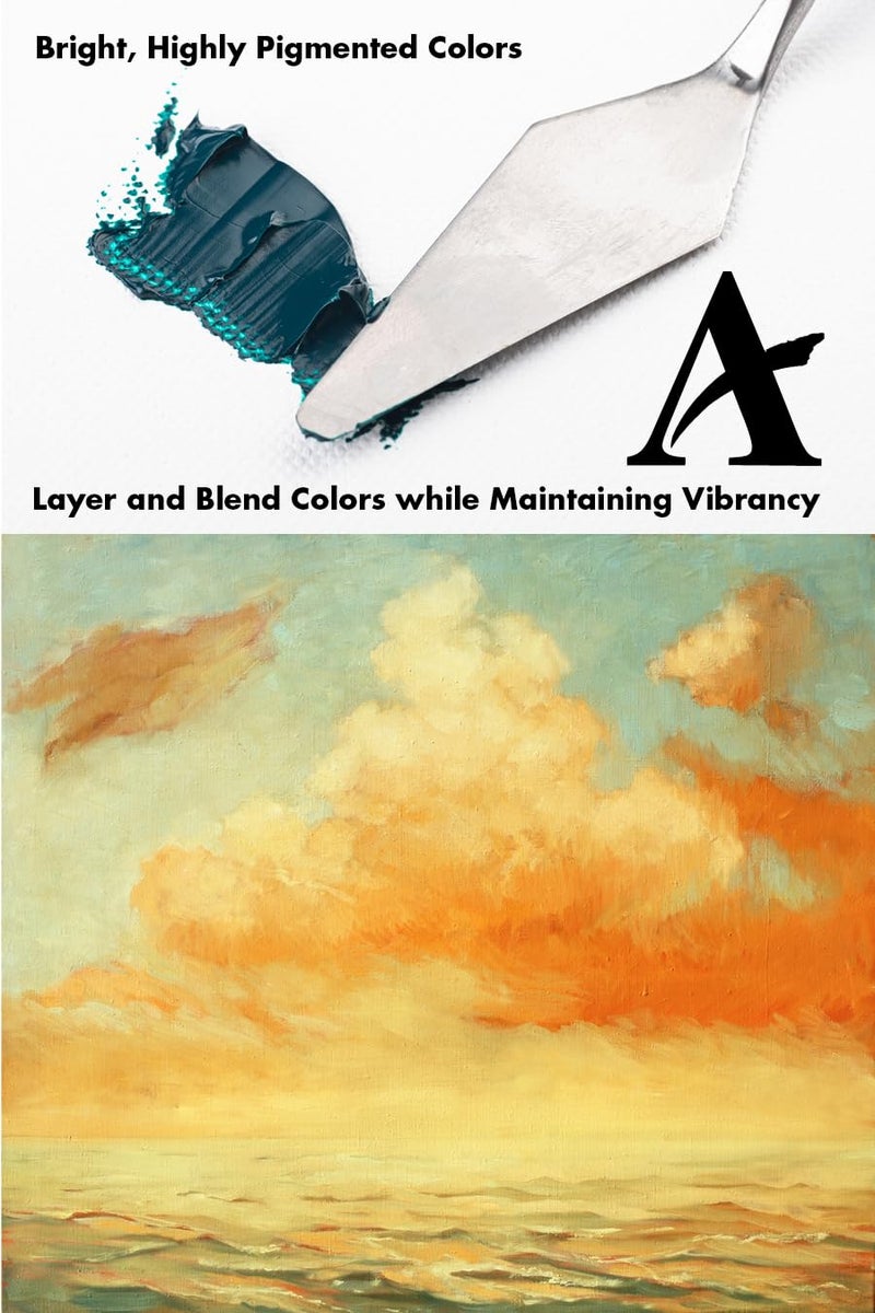 Grumbacher Academy Oil Paint, 37ml/1.25 Ounce, Unbleached Titanium White (T218) - Image 4