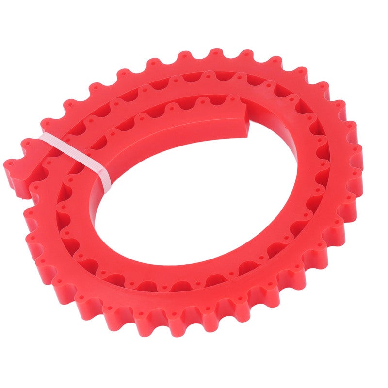 Woodworking Profiling Strip 200cm Polymer Flexible Curve Shaping Strip - Gear Driven Design Anti Breaking Profiling Strip for Complex Woodworking Projects - Image 2