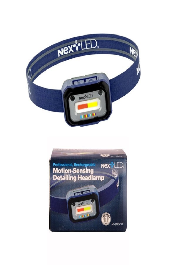 NextLED NT-2143C-B Auto Detail Headlamp with Motion Sensor, CRI 95+ Paint Inspection Light, 3000/4500/6000K, 300 LM, for Car Detailing, Color Match, Paint Correction, Swirl Finder - Image 1