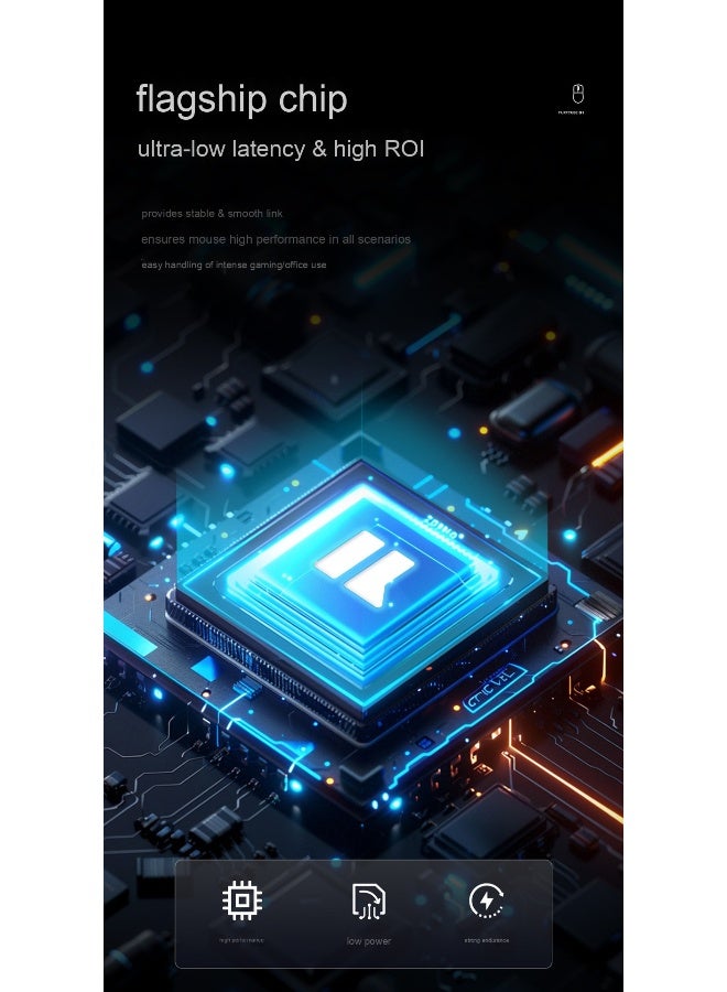 مكعب غاضب ماوس فوريكيوب G1 بدون سلك ثلاثي الأوضاع خفيف الوزن - Image 5