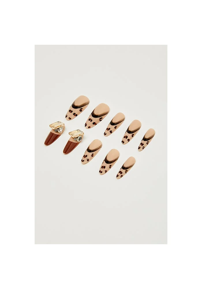 R&b Wearable Stick-On Nails Set