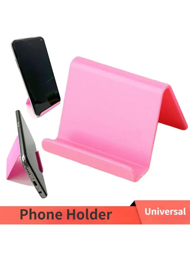 Universal Adjustable Phone Tablet Stand Portable Desktop Holder With Tilt Heavy Duty Support Random Color - Image 1