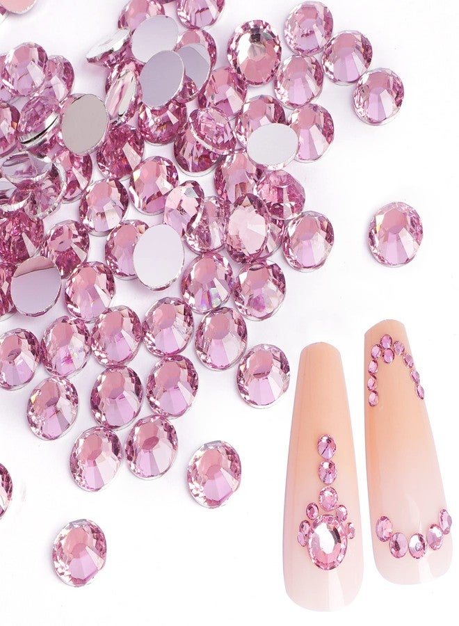 Canvalite 2900Pcs Pink Rhinestones for Nails, 18 Styles Multi Shape Nail Charms and Gems Shiny Glass Crystal Flatback Nail Rhinestones Set for Nail Art with Rhinestone Picker and Tweezers - Image 5