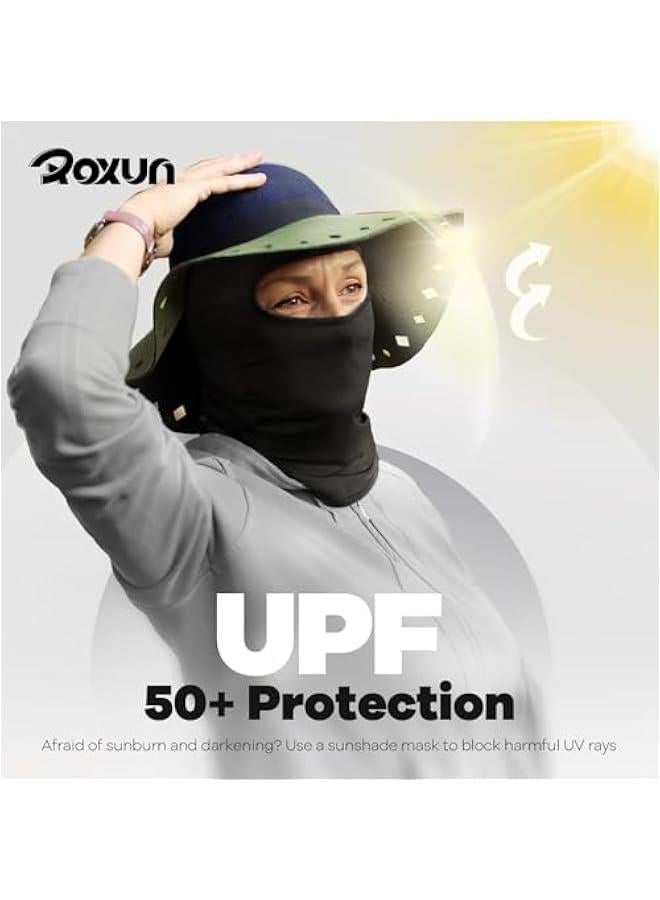 Ski Mask Balaclava Shiesty, 2 Pack Neck Gaiter Motorcycle UV Protector Cooling for Men/Women - Image 4