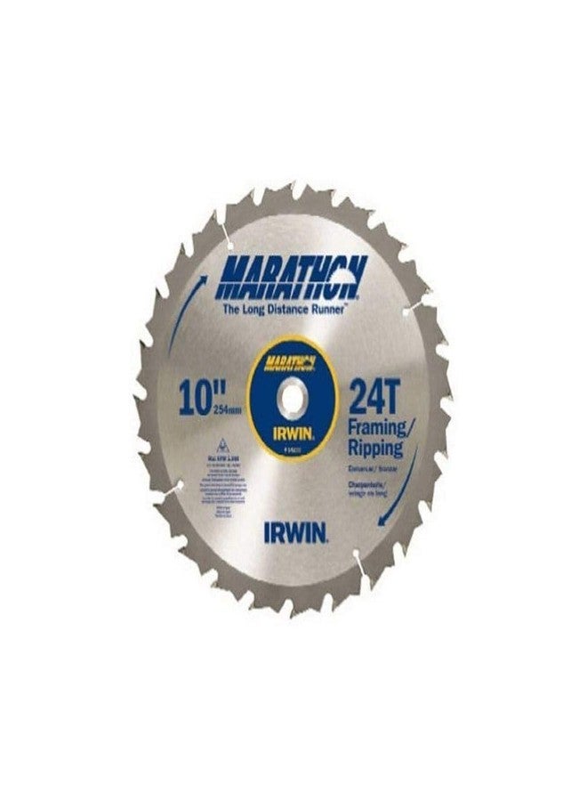 IRWIN Tools MARATHON Carbide Table/Miter Circular Blade, 10-Inch, 24T (14233) - Image 2