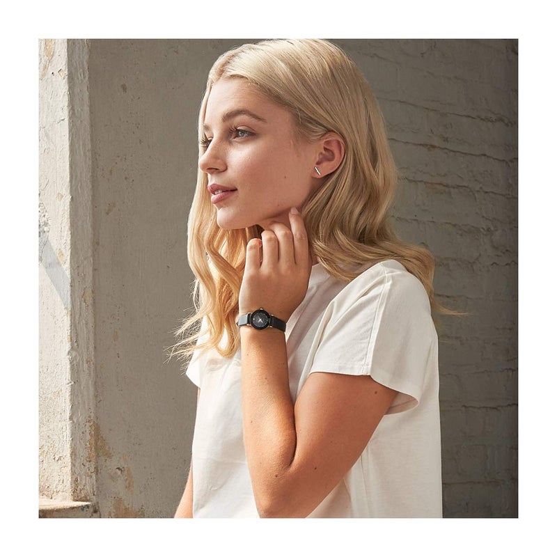 Armitron Women's 75/2447 Diamond-Accented Leather Strap Watch - Image 2