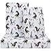 AirCool Horse Wrapping Paper for Boys Girls Kids 6 Sheets Galloping Horses and Floral White Wrap Paper 20 x 28 inches Per Sheet Cowboy Gift Paper for Horse Racing Theme Party Birthday Wedding Baby Shower - Image 1