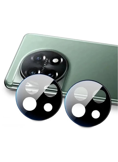 (2 Pack) Compatible for OnePlus 11R 5G Camera Lens Protector, Tempered Glass 9 Hardness HD Anti-Scratch Bubble-Free