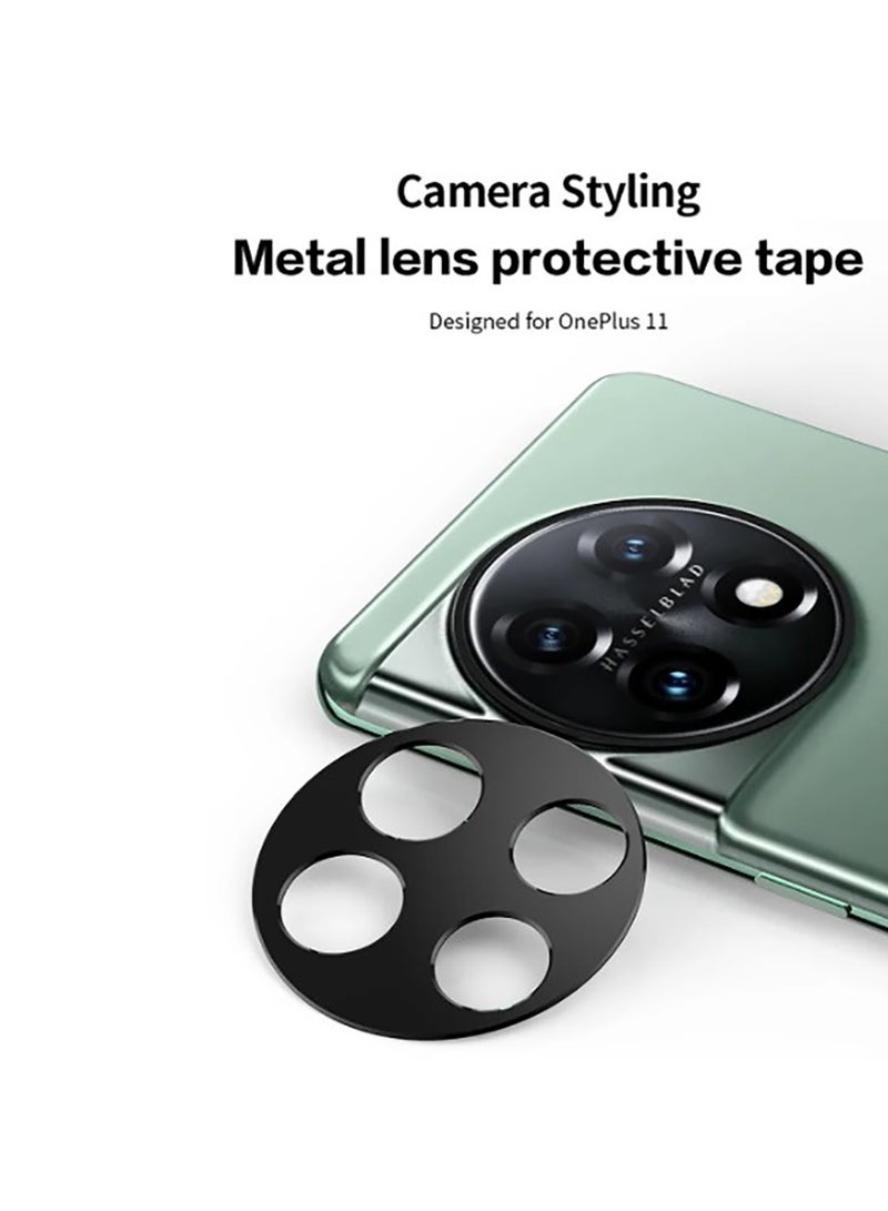 (2 Pack) Compatible for OnePlus 11R 5G Camera Lens Protector, Tempered Glass 9 Hardness HD Anti-Scratch Bubble-Free - Image 2
