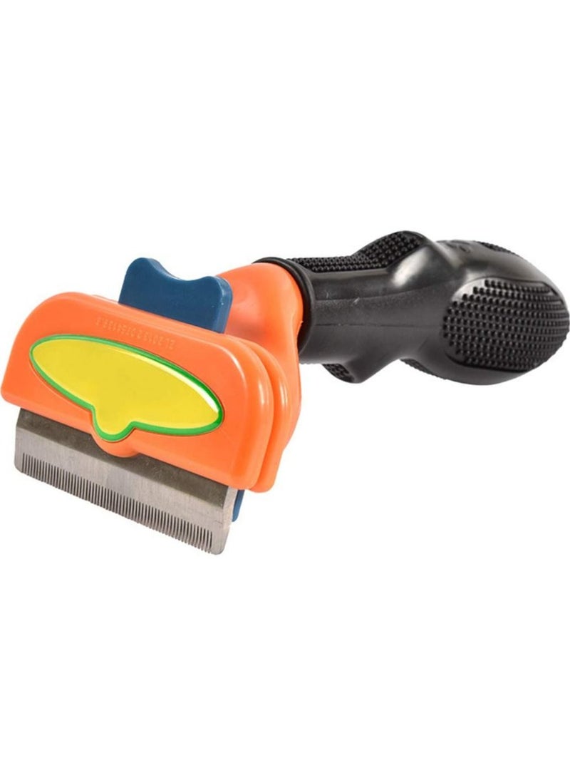 Pet Grooming Combs Dog Hair Remover Cat Brush Deshedding Tools Fur Detachable Trimmer - Image 1