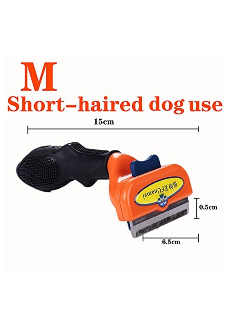 Pet Grooming Combs Dog Hair Remover Cat Brush Deshedding Tools Fur Detachable Trimmer - Image 4