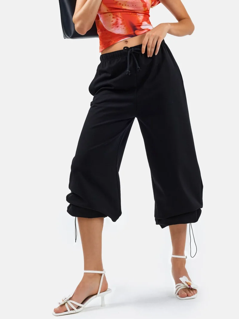 بوسيم BUSEM Women's Cotton-Blend Straight-Leg Sweatpants