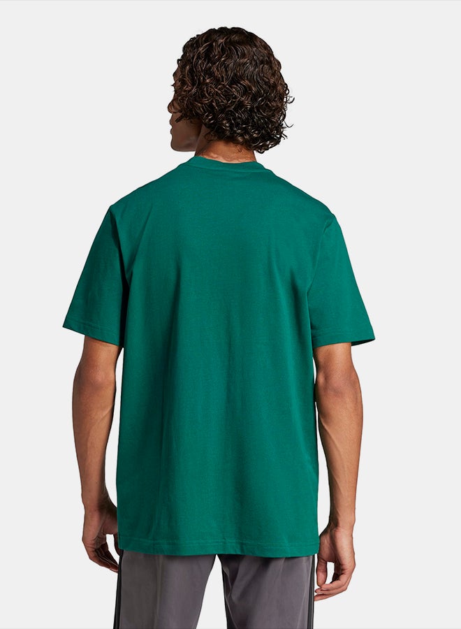 Adidas Essentials Small Logo Single Jersey T-Shirt - Image 2