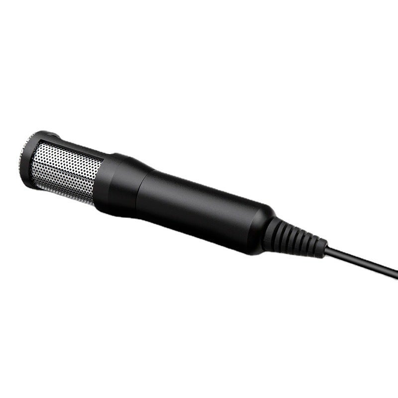 ميكروفون مكثف سطح المكتب ميكروفون USB معدات تسجيل الكمبيوتر كاريوكي مع مرشح طلقات الهواء للبث المباشر (أسود)