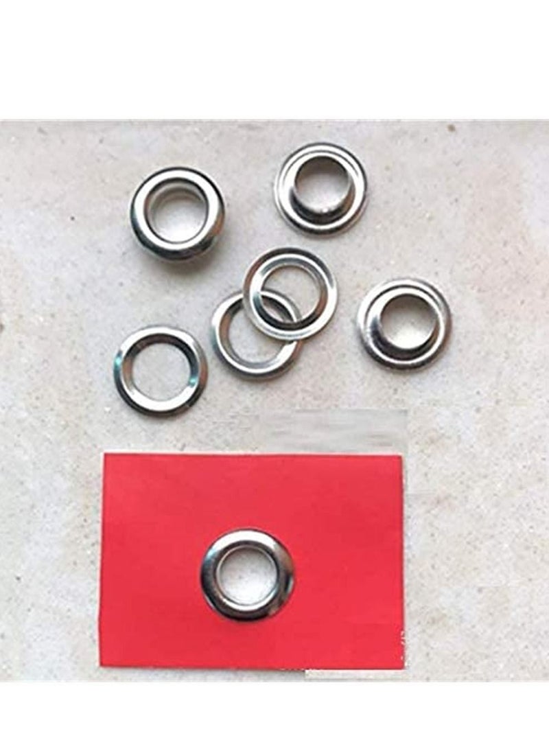 Y&D Grommet Kit 150 Set 5mm Inside Diameter Setting Tool Metal Eyelets with Storage Box for Shoe Clothes Leather Crafts, DIY Projects  - Image 3