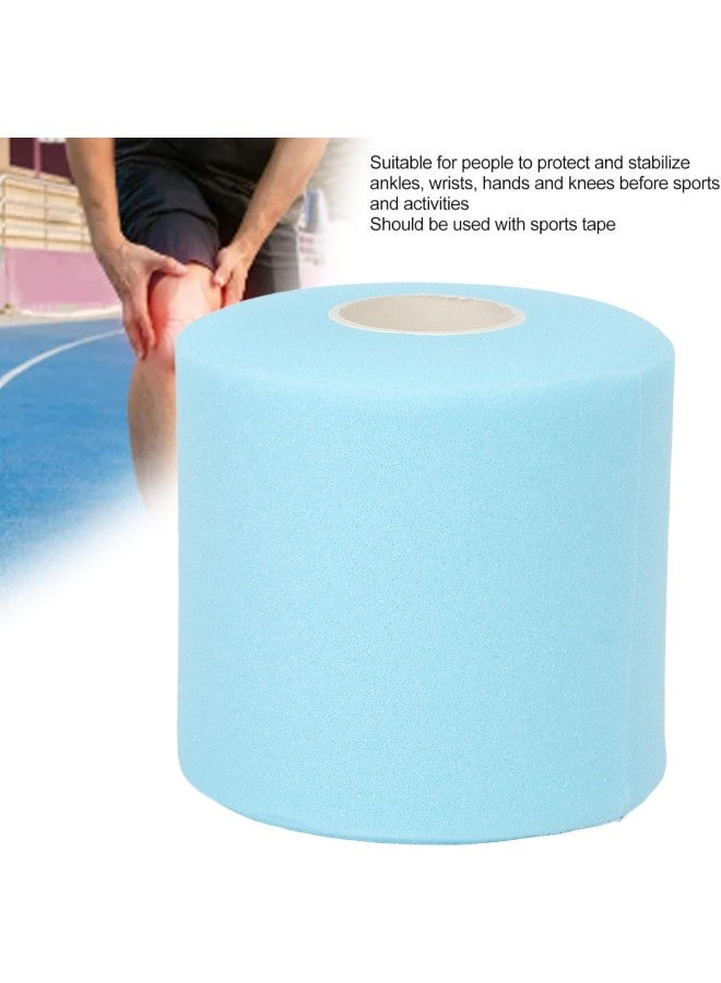 klarako Foam Underwrap, Sports Foam Pre Wrap Athletic Tape for Elbow Knees Ankles - Use with Skin Membrane, Not Used Alone (2.56in x 88.58ft)(Blue) - Image 1