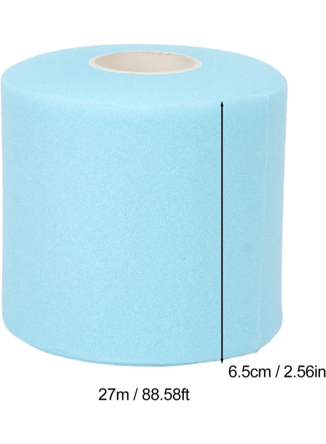 klarako Foam Underwrap, Sports Foam Pre Wrap Athletic Tape for Elbow Knees Ankles - Use with Skin Membrane, Not Used Alone (2.56in x 88.58ft)(Blue) - Image 3