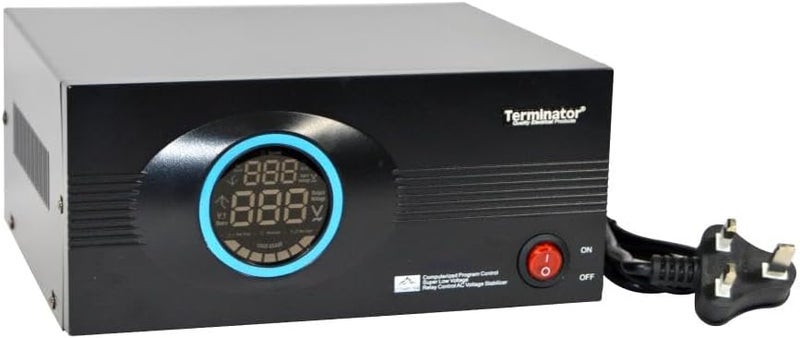 Terminator AC Automatic Voltage Stabilizer - Protects Household Items from Voltage Fluctuations - Image 2