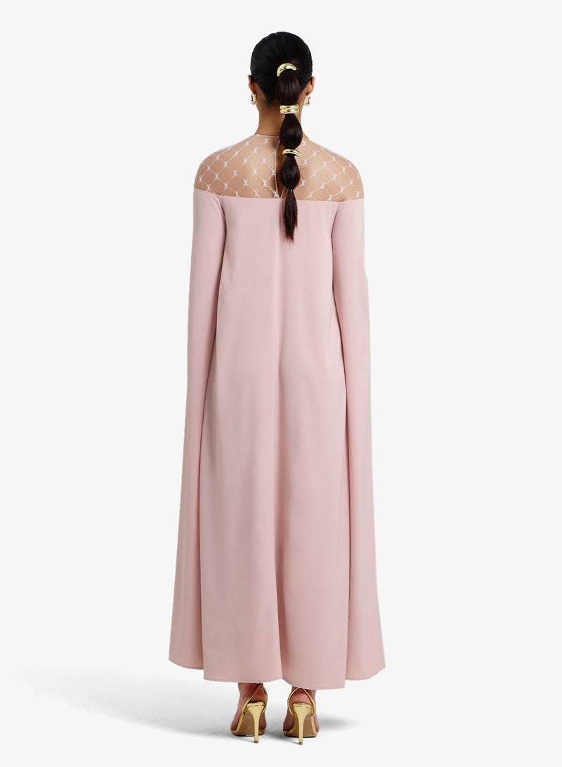 CHASE Draped Cape Maxi Kaftan - Image 2
