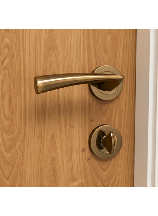 Siag Hazal Rosetta Bathroom Door Handle - Image 1