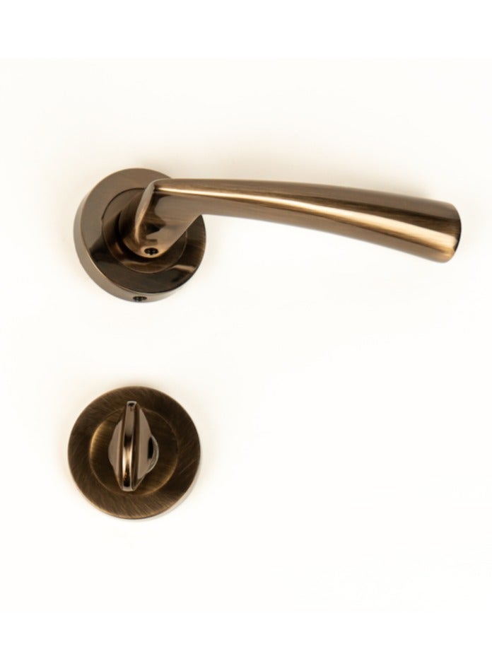 Siag Hazal Rosetta Bathroom Door Handle - Image 2