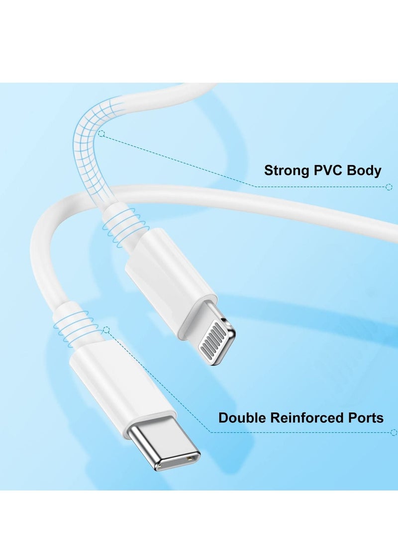 Generic - USB C to Lightning Cable 3FT, 2Pack iPhone Charger Cable 10ft for Apple USB C Charger Fast Charge for iPhone 13/13 Pro/13 Mini, iPhone 12/12 Pro/12 Pro Max, iPhone 11, MacBook, iPad,(10ft) - Image 1