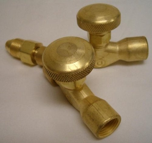 Western Inert Gas "Y" Valve Argon Western # 411 - Image 1