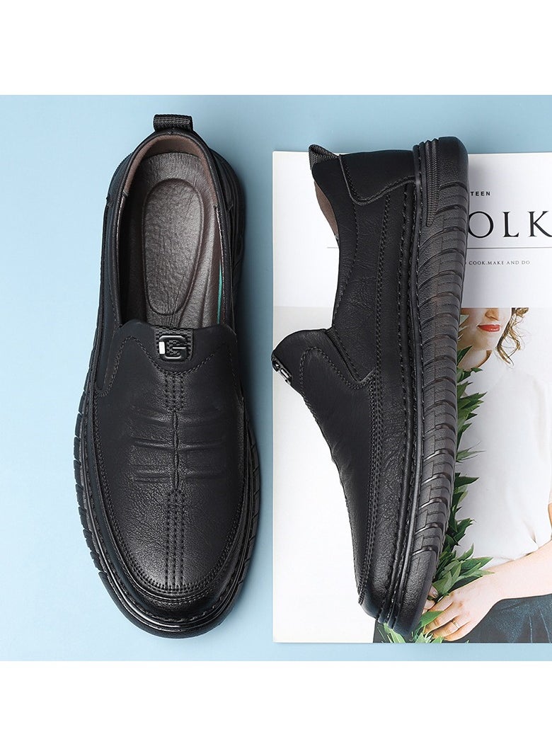 Shougu New Men's Business Leather Shoes  - Image 1