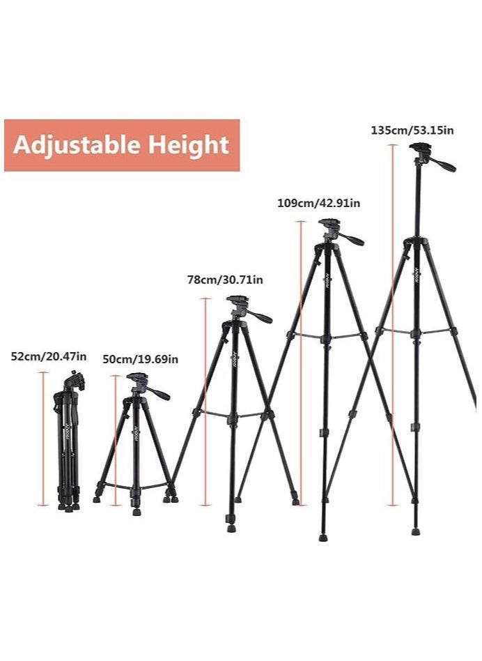 Generic - Selfie Ring Light,Dimmable LED Ring Light with Adjustable Tripod Stand and Phone Holder,three Light Modes and Brightness Level for Live Stream,Makeup,YouTube,Photography - Image 1