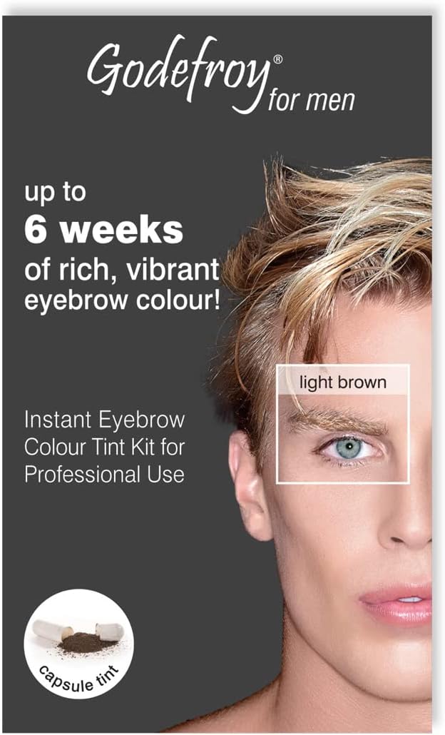 Godefroy صبغة حواجب فورية للرجال من جودفروي - أسود طبيعي - Image 1