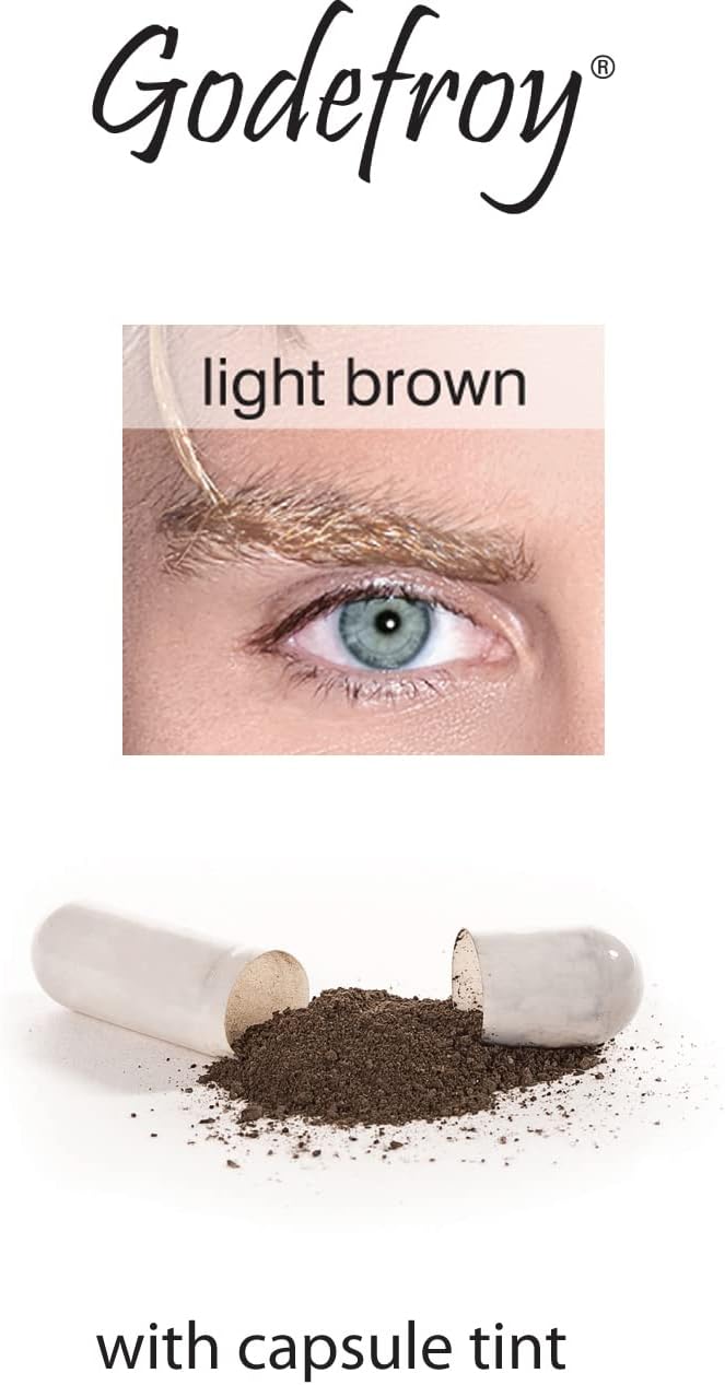 Godefroy صبغة حواجب فورية للرجال من جودفروي - أسود طبيعي - Image 4