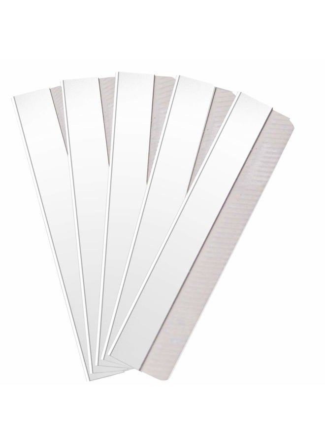 Lamoutor 100Pcs Single Edge Razor Blade Steel Industrial Razor Blades Disposable Straight Razor Blades for Men and Women - Image 1