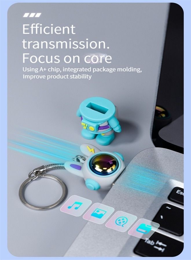 USB 3.0 Flash Drive Cute Cartoon Shape A+ Chip 64GB - Image 2