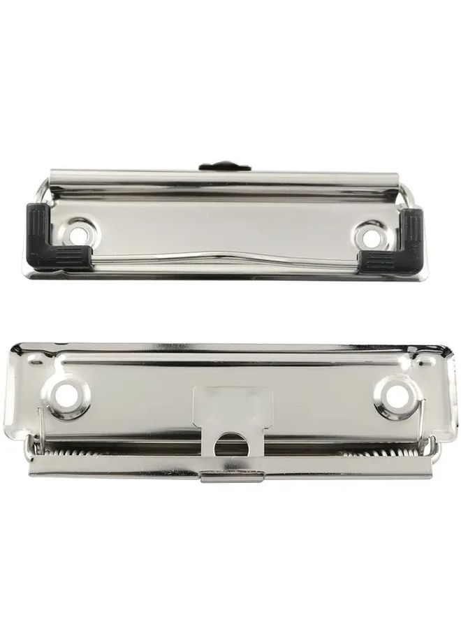6 PCS Metal Clipboard Clips With Rubber Feet And Mounting Rivets - Image 3