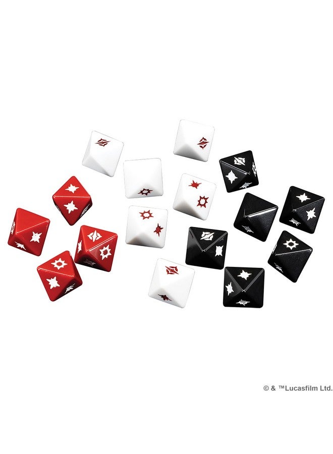 Star Wars: Legion Attack DICE Pack - 16 Custom Dice! Tabletop Miniatures Game, Strategy Game for Kids and Adults, Ages 14+, 2 Players, 3 Hour Playtime, Made by Atomic Mass Games