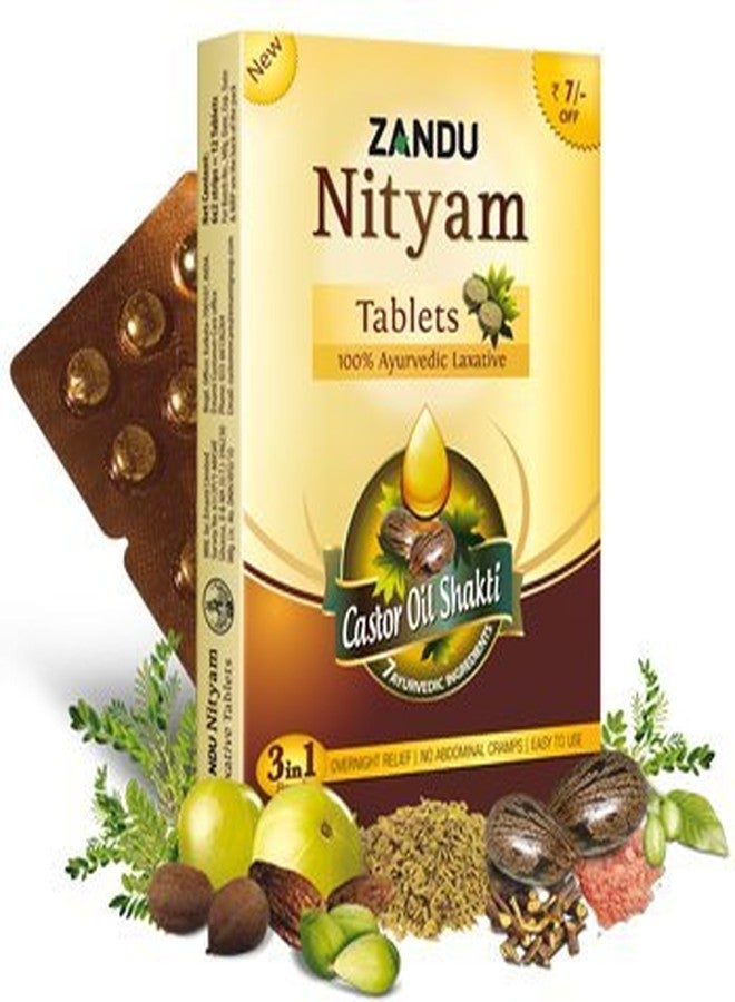 Zandu Nityam Tablet 12 Tablets Pack Of 15