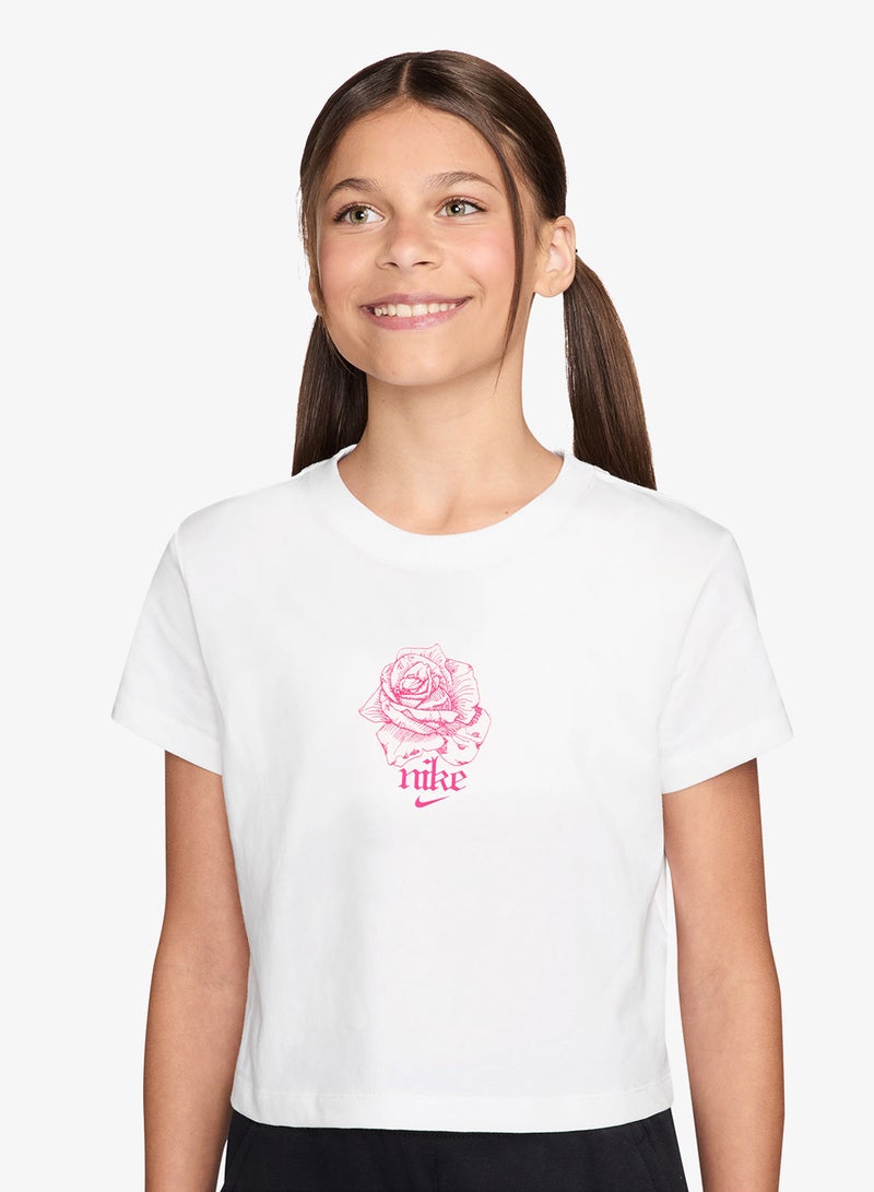 Nike Youth Nsw Cropped T-Shirt - Image 1
