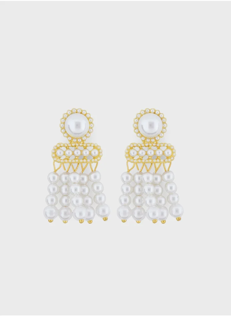 Khizana Pearl Drop Earrings