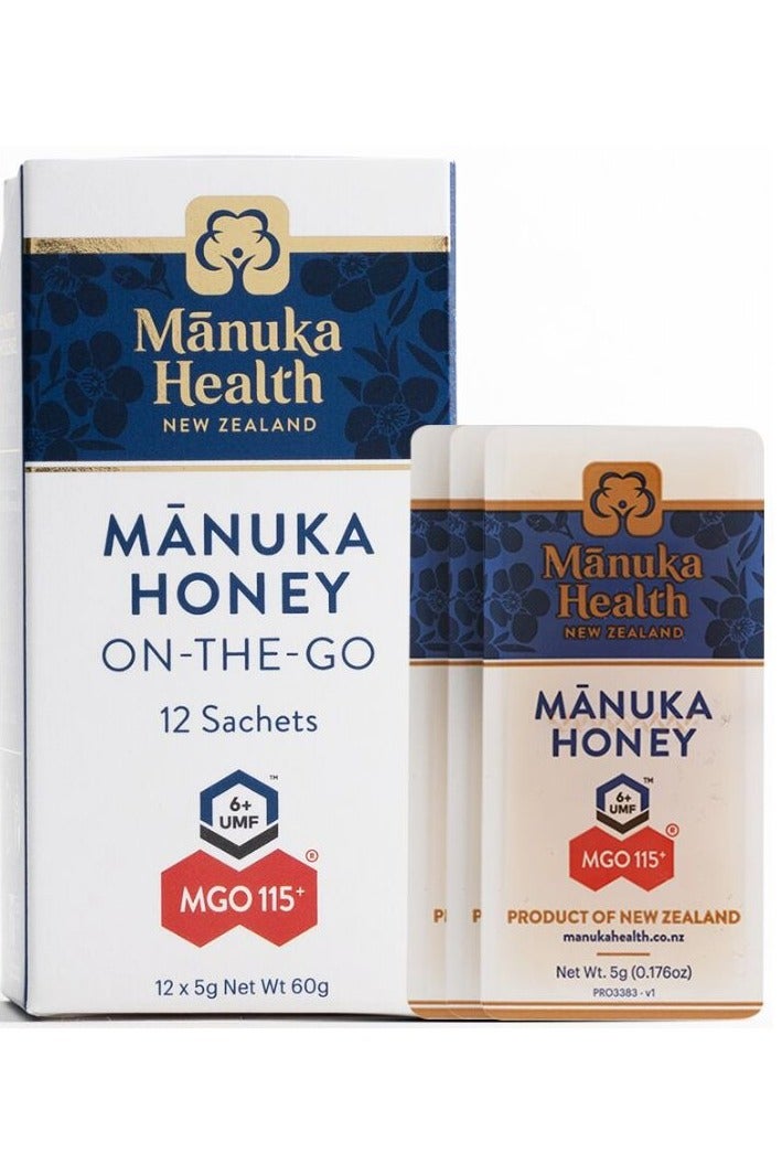 Manuka Honey On The Go Snap Packs 12's Pack Of 2 - Image 1