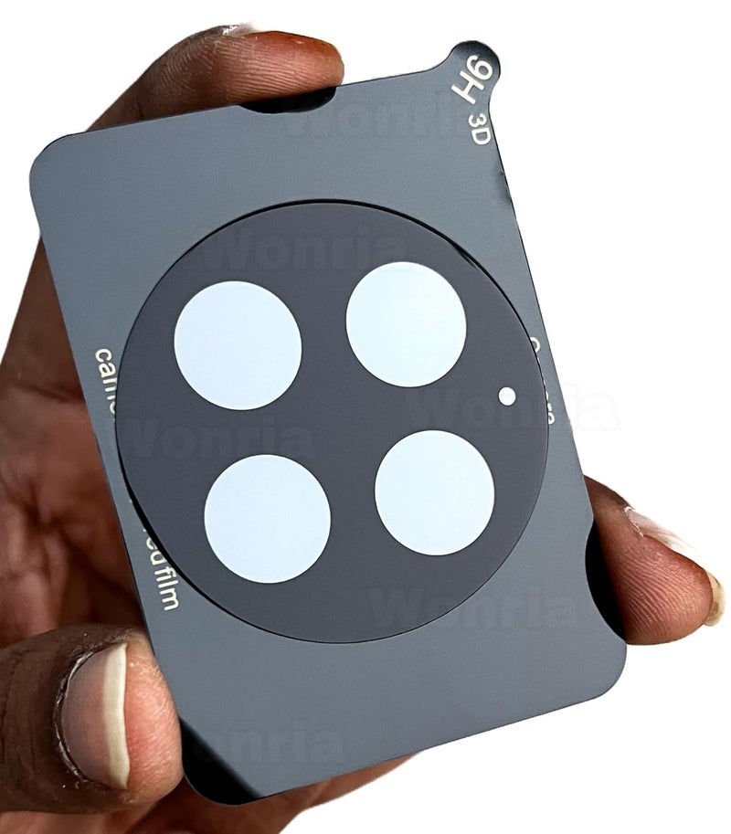 WonRia حامي عدسة الكاميرا الخلفية لهاتف OnePlus 13 5G - زجاج حامي [3D متميز] - عبوة من 1 - Image 1