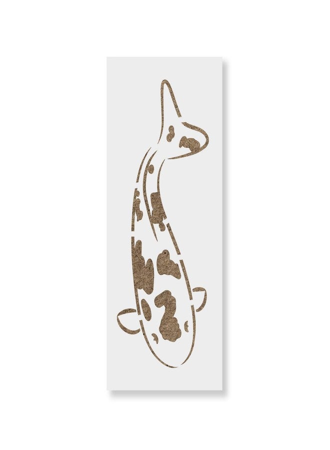 Stencil Revolution Koi Fish Stencil Template for Walls and Crafts - Reusable Stencils for Painting in Small & Large Sizes - Image 1