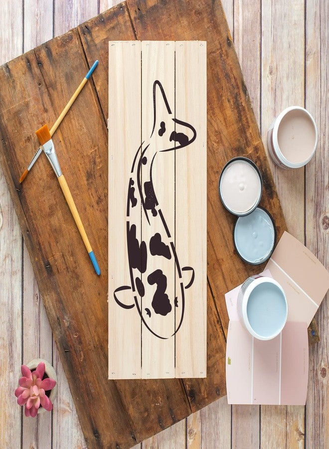 Stencil Revolution Koi Fish Stencil Template for Walls and Crafts - Reusable Stencils for Painting in Small & Large Sizes - Image 3