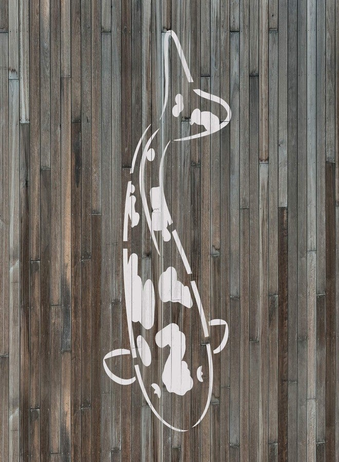 Stencil Revolution Koi Fish Stencil Template for Walls and Crafts - Reusable Stencils for Painting in Small & Large Sizes - Image 4