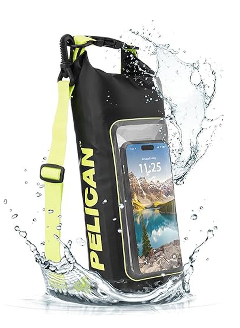 General Marine IP68 Waterproof Dry Bag 2L - Roll Top Waterproof Backpack w/ Phone Case/Pouch - Boating & Kayak Accessories - Essentials for Camping Swimming Beach Fishing Rafting Travel  - Image 1