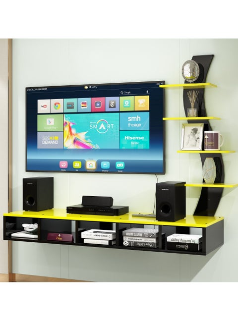 Big Tilfizyun TV Entertainment Unit Table With Set Top Box Stand For TV Up To 42 Inch