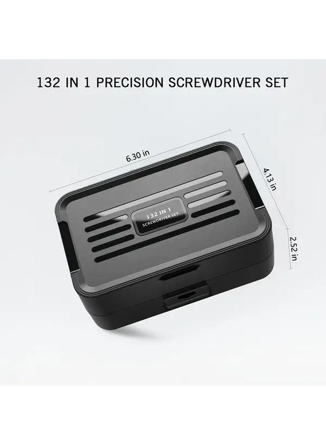 132 Pcs High End Model Precision Screwdriver Set Magnetic Repair Kit For Electronics - Image 3